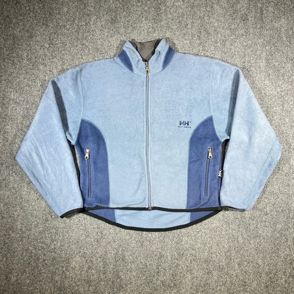 Vintage Y2K Helly Hansen Full Zip Fleece Jacket Blue Women's XS